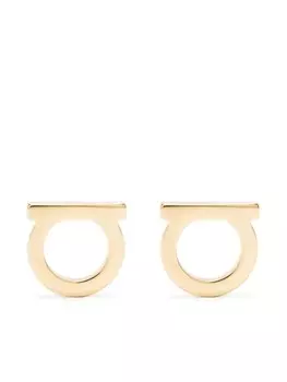 Серьги-гвоздики Gancini Ferragamo, золотой