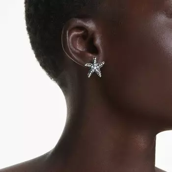 Серьги-Гвоздики «Идиллия» Swarovski