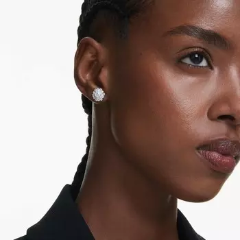 Серьги-Гвоздики «Идиллия» Swarovski