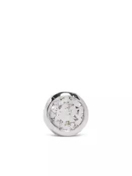 Серьги-гвоздики из 18-каратного белого золота с бриллиантами Wouters & Hendrix Gold, белый