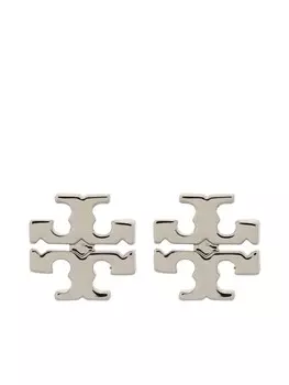 Серьги-гвоздики Kira Tory Burch, серебряный