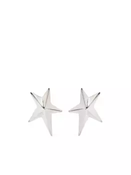 Серьги-гвоздики Mugler, серебяный