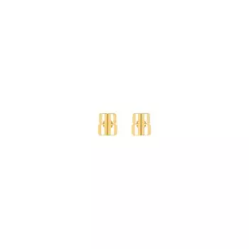 Серьги-гвоздики Nano XS BALENCIAGA, золотой