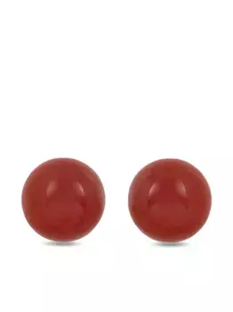 Серьги-гвоздики с камнями DRIES VAN NOTEN, золотой