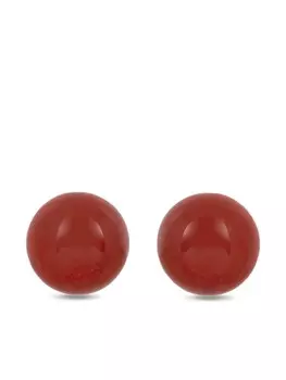 Серьги-гвоздики с камнями DRIES VAN NOTEN, золотой