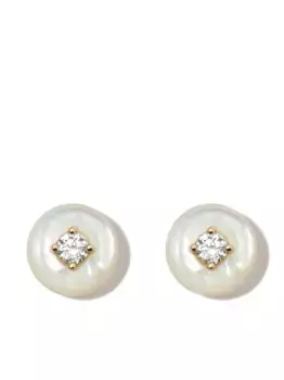 Серьги-гвоздики Surround из желтого золота с бриллиантами Fernando Jorge, золотой