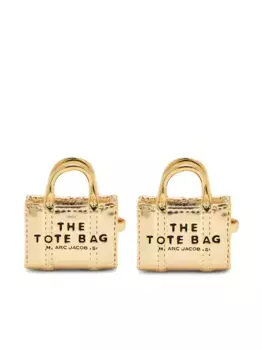 Серьги-гвоздики Tote Bag MARC JACOBS, золотой