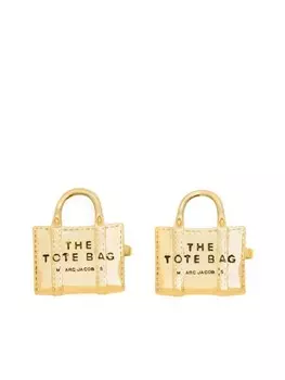 Серьги-гвоздики Tote Bag Marc Jacobs, золотой