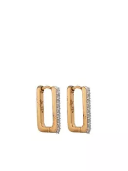 Серьги-хагги с кристаллами Missoma, золотой