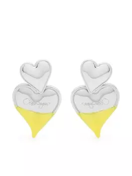 Серьги Heart Ottolinger, серебряный