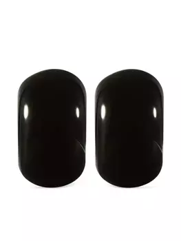 Серьги Infinity Courrges, черный