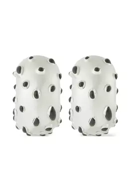 Серьги Infinity Courrges, серебряный