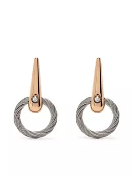 Серьги Infinity Zen Charriol, серебряный