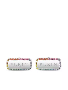 Серьги из нержавеющей стали Philipp Plein, серебряный