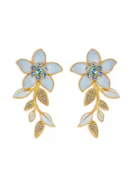 Серьги Jasmin Vine Oscar de la Renta, золотой