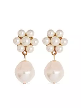 Серьги Josie Jennifer Behr, белый