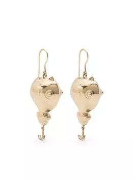 Серьги-капли ALEMAIS, золотой