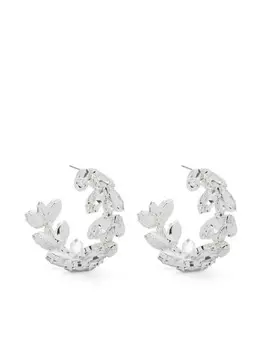 Серьги-капли из кристаллов Magda Butrym, серебряный