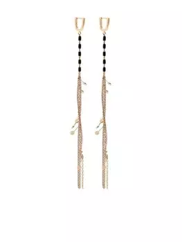 Серьги-капли из латуни ISABEL MARANT, золотой