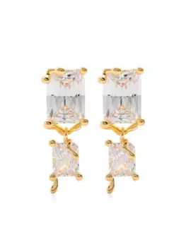 Серьги-капли Roppongi Maria Black, золотой