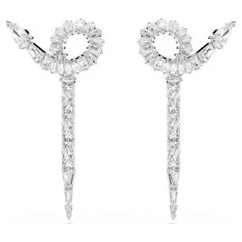 Серьги-Капли в форме змеи Swarovski