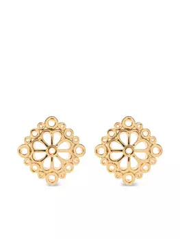 Серьги Kate Spade Flower Lace, золотой