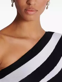 Серьги-клипсы Art Deco Balmain, серебряный