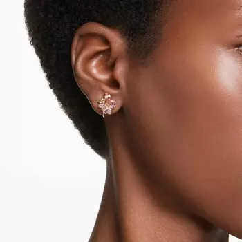 Серьги-Клипсы Gema Swarovski