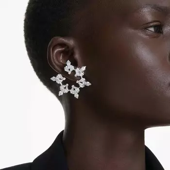 Серьги-Клипсы «Идиллия» Swarovski