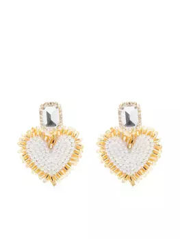 Серьги-клипсы Vanina Love Letter, золотой