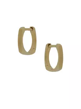 Серьги-кольца Aro из желтого золота Aliita, золотой