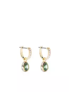 Серьги-кольца Chroma Swarovski, золотой