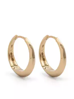 Серьги-кольца Crescent из желтого золота Lizzie Mandler Fine Jewelry, золотой