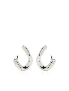 Серьги-кольца Dchaine Annelise Michelson, серебряный