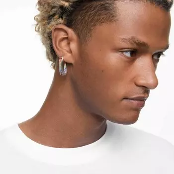 Серьги-Кольца Dextera Swarovski