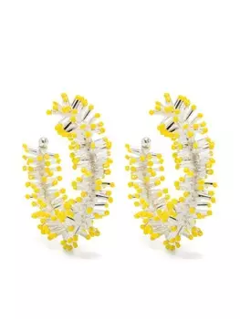 Серьги-кольца Firework ISABEL MARANT, желтый