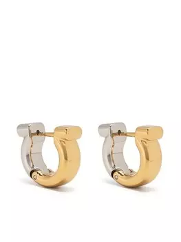 Серьги-кольца Gancini Ferragamo, золотой