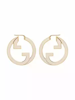 Серьги-кольца Gucci Blondie Gucci, золотистый