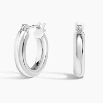 Серьги-Кольца Huggie Perfect 3 мм Brilliant Earth