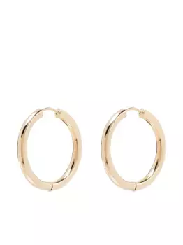 Серьги-кольца из желтого золота Adina Reyter, золотой