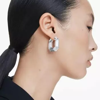 Серьги-Кольца Lucent Swarovski