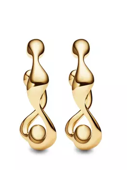 Серьги-кольца Maria Black Splash, золотой