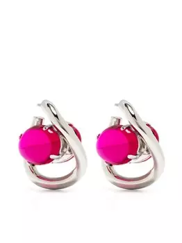 Серьги-кольца Marni, серебряный