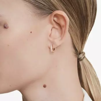 Серьги-Кольца Matrix Swarovski