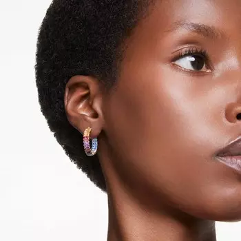 Серьги-Кольца Matrix Swarovski