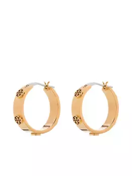 Серьги-кольца Miller Tory Burch, золотой
