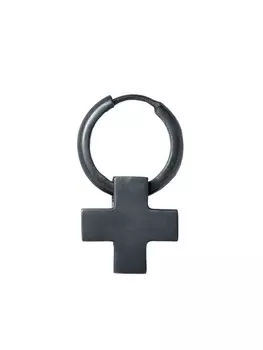 Серьги-кольца с подвесками Parts of Four, черный