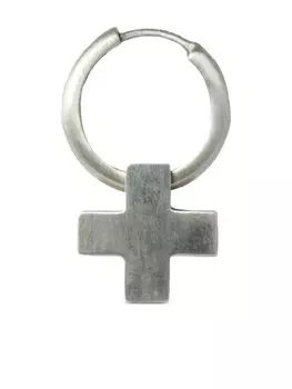 Серьги-кольца с подвесками Parts of Four, серебряный