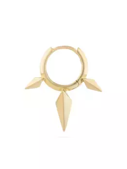 Серьги-кольца Spike из желтого золота MARIA TASH, золотой
