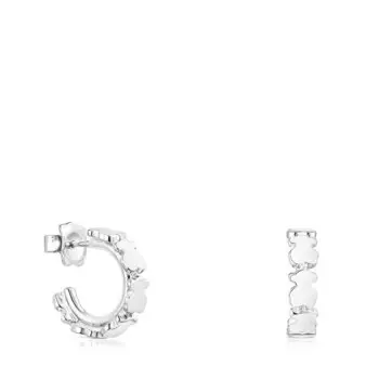 Серьги-кольца Tous Straight, серебро